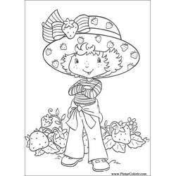 Dessin à colorier: Charlotte aux fraises / Fraisinette (Dessins animés et séries animées) #35629 - Coloriages à Imprimer Gratuits
