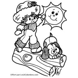 Dessin à colorier: Charlotte aux fraises / Fraisinette (Dessins animés et séries animées) #35743 - Coloriages à Imprimer Gratuits
