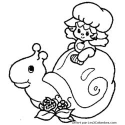 Dessin à colorier: Charlotte aux fraises / Fraisinette (Dessins animés et séries animées) #35745 - Coloriages à Imprimer Gratuits