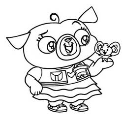 Dessin à colorier: Chip et Patate (Dessins animés et séries animées) #199125 - Coloriages à Imprimer Gratuits