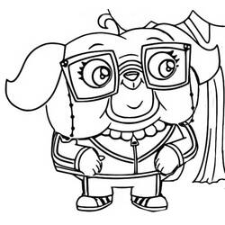 Dessin à colorier: Chip et Patate (Dessins animés et séries animées) #199128 - Coloriages à Imprimer Gratuits