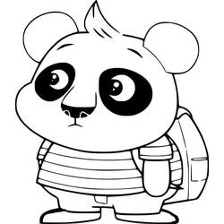 Dessin à colorier: Chip et Patate (Dessins animés et séries animées) #199130 - Coloriages à Imprimer Gratuits