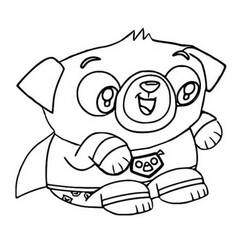 Dessin à colorier: Chip et Patate (Dessins animés et séries animées) #199137 - Coloriages à Imprimer Gratuits
