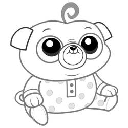 Dessin à colorier: Chip et Patate (Dessins animés et séries animées) #199152 - Coloriages à Imprimer Gratuits