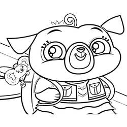 Dessin à colorier: Chip et Patate (Dessins animés et séries animées) #199154 - Coloriages à Imprimer Gratuits