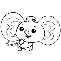 Dessin à colorier: Chip et Patate (Dessins animés et séries animées) #199159 - Coloriages à Imprimer Gratuits