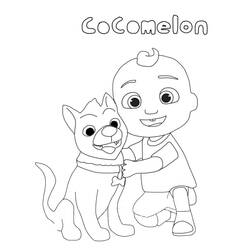 Dessin à colorier: Cocomelon (Dessins animés et séries animées) #203439 - Coloriages à Imprimer Gratuits