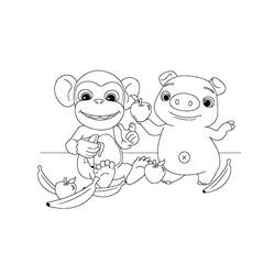 Dessin à colorier: Cocomelon (Dessins animés et séries animées) #203452 - Coloriages à Imprimer Gratuits