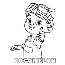 Dessin à colorier: Cocomelon (Dessins animés et séries animées) #203458 - Coloriages à Imprimer Gratuits