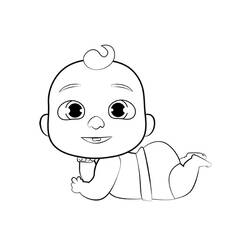 Dessin à colorier: Cocomelon (Dessins animés et séries animées) #203467 - Coloriages à Imprimer Gratuits