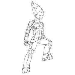 Dessins à colorier: Code Lyoko - Coloriages à Imprimer Gratuits