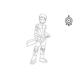 Dessin à colorier: Code Lyoko (Dessins animés et séries animées) #204637 - Coloriages à Imprimer Gratuits