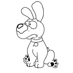 Dessin à colorier: Corneil et Bernie (Dessins animés et séries animées) #212299 - Coloriages à Imprimer Gratuits