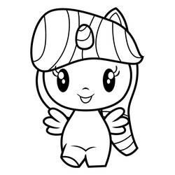 Dessin à colorier: Cutie Mark Crew (Dessins animés et séries animées) #197975 - Coloriages à Imprimer Gratuits