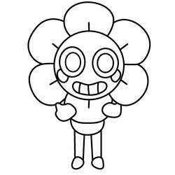 Dessin à colorier: Dandy’s World (Dessins animés et séries animées) #215302 - Coloriages à Imprimer Gratuits