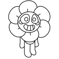 Dessin à colorier: Dandy’s World (Dessins animés et séries animées) #215303 - Coloriages à Imprimer Gratuits