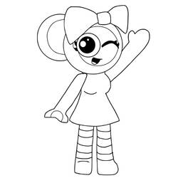 Dessin à colorier: Dandy’s World (Dessins animés et séries animées) #215306 - Coloriages à Imprimer Gratuits