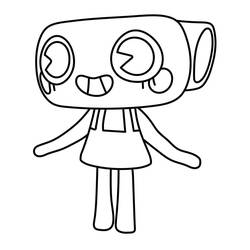Dessin à colorier: Dandy’s World (Dessins animés et séries animées) #215310 - Coloriages à Imprimer Gratuits