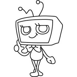 Dessin à colorier: Dandy’s World (Dessins animés et séries animées) #215314 - Coloriages à Imprimer Gratuits