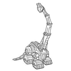 Dessin à colorier: Dinotrux (Dessins animés et séries animées) #196501 - Coloriages à Imprimer Gratuits