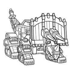 Dessin à colorier: Dinotrux (Dessins animés et séries animées) #196507 - Coloriages à Imprimer Gratuits