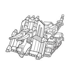 Dessin à colorier: Dinotrux (Dessins animés et séries animées) #196513 - Coloriages à Imprimer Gratuits