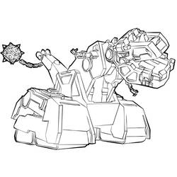 Dessin à colorier: Dinotrux (Dessins animés et séries animées) #196514 - Coloriages à Imprimer Gratuits