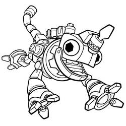 Dessin à colorier: Dinotrux (Dessins animés et séries animées) #196523 - Coloriages à Imprimer Gratuits