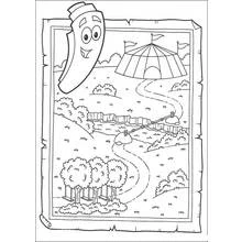 Coloriage Dora l'Exploratrice (Dessins animés et séries animées) #29791 à imprimer et colorier
