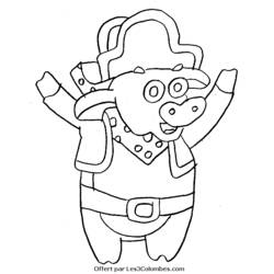 Dessin à colorier: Dora l'Exploratrice (Dessins animés et séries animées) #30009 - Coloriages à Imprimer Gratuits