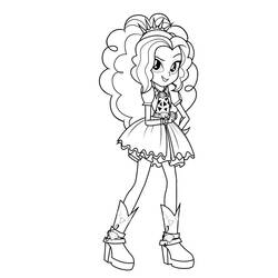 Dessin à colorier: Equestria Girls (Dessins animés et séries animées) #197800 - Coloriages à Imprimer Gratuits