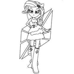 Coloriage Equestria Girls (Dessins animés et séries animées) #197820 à imprimer et colorier
