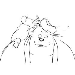 Dessin à colorier: Ernest et Célestine (Dessins animés et séries animées) #190706 - Coloriages à Imprimer Gratuits