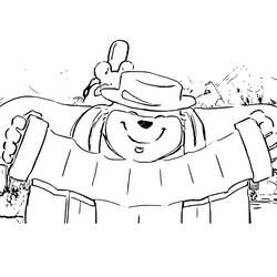Dessin à colorier: Ernest et Célestine (Dessins animés et séries animées) #190712 - Coloriages à Imprimer Gratuits