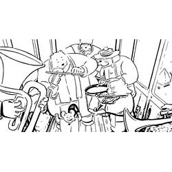 Dessin à colorier: Ernest et Célestine (Dessins animés et séries animées) #190714 - Coloriages à Imprimer Gratuits