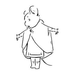 Dessin à colorier: Ernest et Célestine (Dessins animés et séries animées) #190716 - Coloriages à Imprimer Gratuits