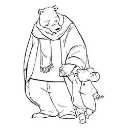 Dessin à colorier: Ernest et Célestine (Dessins animés et séries animées) #190717 - Coloriages à Imprimer Gratuits