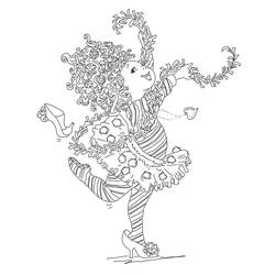 Dessin à colorier: Fancy Nancy (Dessins animés et séries animées) #208446 - Coloriages à Imprimer Gratuits