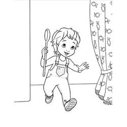 Dessins à colorier: Fancy Nancy - Coloriages à Imprimer Gratuits