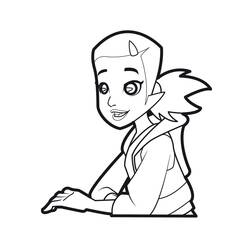 Dessin à colorier: Foot 2 Rue (Dessins animés et séries animées) #216804 - Coloriages à Imprimer Gratuits