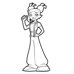 Dessin à colorier: Foot 2 Rue (Dessins animés et séries animées) #216809 - Coloriages à Imprimer Gratuits