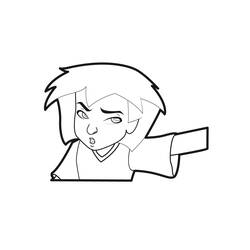 Dessin à colorier: Foot 2 Rue (Dessins animés et séries animées) #216812 - Coloriages à Imprimer Gratuits