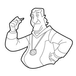 Dessin à colorier: Foot 2 Rue (Dessins animés et séries animées) #216825 - Coloriages à Imprimer Gratuits