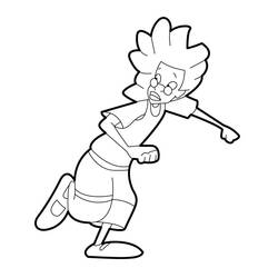 Dessin à colorier: Foot 2 Rue (Dessins animés et séries animées) #216833 - Coloriages à Imprimer Gratuits