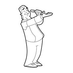 Dessin à colorier: Foot 2 Rue (Dessins animés et séries animées) #216835 - Coloriages à Imprimer Gratuits