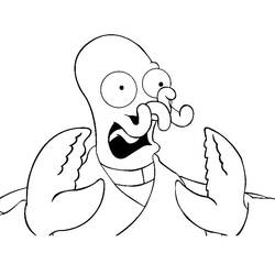 Dessin à colorier: Futurama (Dessins animés et séries animées) #206526 - Coloriages à Imprimer Gratuits
