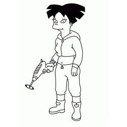 Dessin à colorier: Futurama (Dessins animés et séries animées) #206539 - Coloriages à Imprimer Gratuits