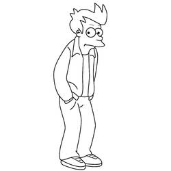 Dessin à colorier: Futurama (Dessins animés et séries animées) #48376 - Coloriages à Imprimer Gratuits