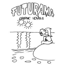 Dessin à colorier: Futurama (Dessins animés et séries animées) #48419 - Coloriages à Imprimer Gratuits