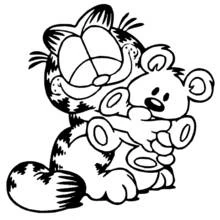 Dessin à colorier: Garfield (Dessins animés et séries animées) #26141 - Coloriages à Imprimer Gratuits